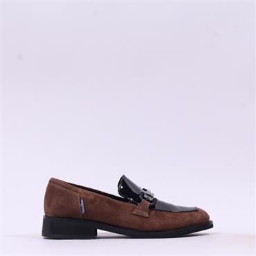 Marco Moreo Maura Link Loafer - Brown Suede